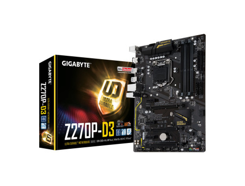 مادربرد گیگابایت مدل GA Z270P D3 (rev. 1.0) مادربرد گیگابایت مدل GA Z270P D3 (rev. 1.0)