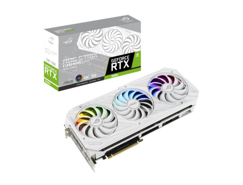 کارت گرافیک ایسوس مدل ROG STRIX RTX 3080 O10G WHITE GAMING کارت گرافیک ایسوس مدل ROG STRIX RTX 3080 O10G WHITE GAMING