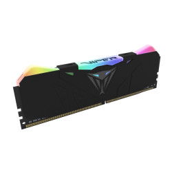 رم دسکتاپ پتریوت DDR4 دو کاناله 3600 مگاهرتز CL18 سری Viper RGB BLACK ظرفیت 16 گیگابایت