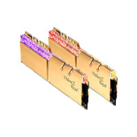 رم دسکتاپ جی اسکیل DDR4 دو کاناله 3600 مگاهرتز CL18 مدل Trident Z Royal Gold ظرفیت 64 گیگابایت