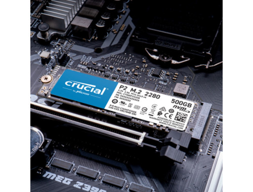 حافظه SSD اینترنال کروشیال مدل P2 ظرفیت 500 گیگابایت
