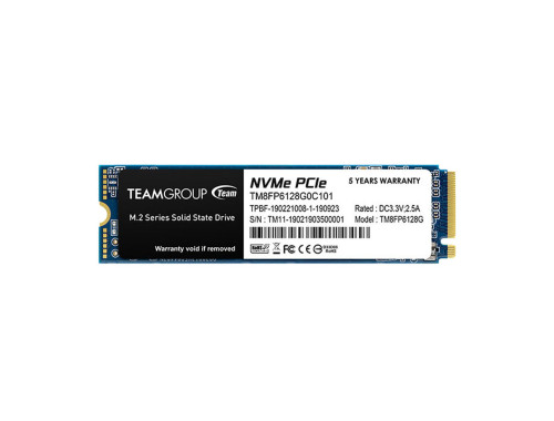 حافظه SSD اینترنال تیم گروپ مدل MP33 M.2 PCIe ظرفیت 128 گیگابایت