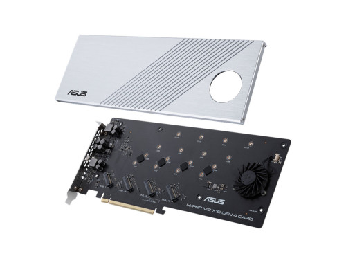 کارت توسعه اسلات ایسوس مدل Hyper M.2 x16 Gen 4 کارت توسعه اسلات ایسوس مدل Hyper M.2 x16 Gen 4