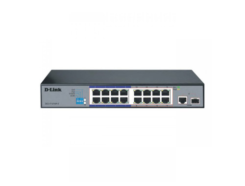 سوییچ 16 پورت غیر مدیریتی دی لینک مدل DES F1016P E سوییچ 16 پورت غیر مدیریتی دی لینک مدل DES F1016P E