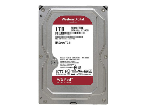 هارددیسک اینترنال وسترن دیجیتال مدل Red WD10EFRX ظرفیت 1 ترابایت