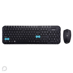 کیبورد و ماوس بی سیم بیاند مدل BMK-8300 با حروف فارسی