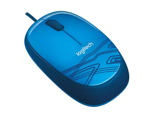 ماوس با سیم لاجیتک مدل M105 Blue ماوس با سیم لاجیتک مدل M105 Blue