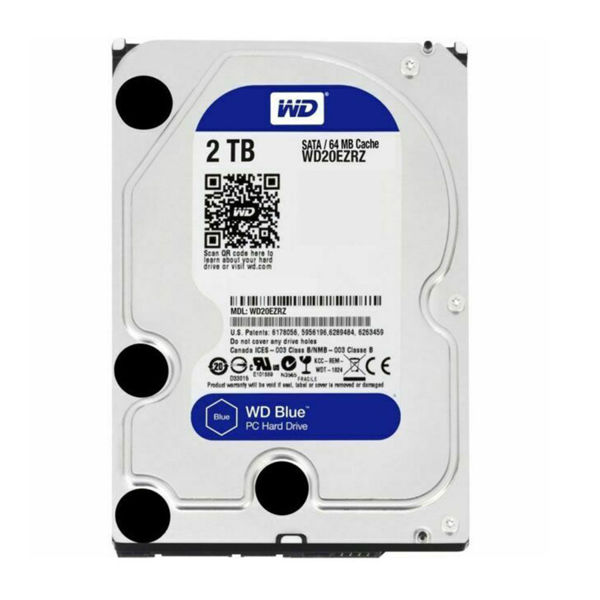 Western Digital Blue WD20EZRZ  2TB Internal Hard Disk-FRONT
