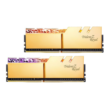 قیمت رم Trident Z Royal دسکتاپ جی اسکیل DDR4 دو کاناله 4000 مگاهرتز رنگ CL18 Gold ظرفیت 16 گیگابایت