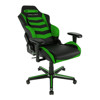 Dxracer Drifting Series OH/DM166 Gaming Chair-red-green-side3