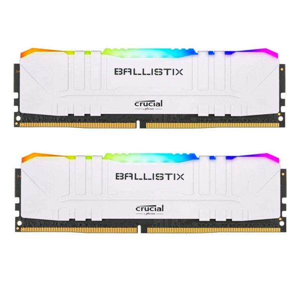 رم دسکتاپ کروشیال DDR4 دو کاناله 3200 مگاهرتز CL16 مدل BALLISTIX RGB ظرفیت 32 گیگابایت