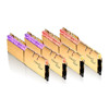 رم دسکتاپ جی اسکیل DDR4 چهار کاناله 3200 مگاهرتز CL16 مدل Trident Z Royal Gold ظرفیت 128 گیگابایت