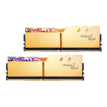 G.SKILL Trident Z Royal Gold DDR4 4000MHz CL16 Dual Channel Desktop RAM - 32GB