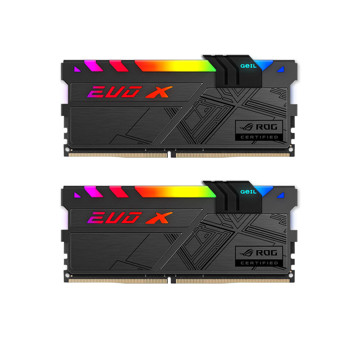 Geil EVO X II ROG-certified RGB DDR4 3200MHz CL16 Dual Channel Desktop RAM - 16GB