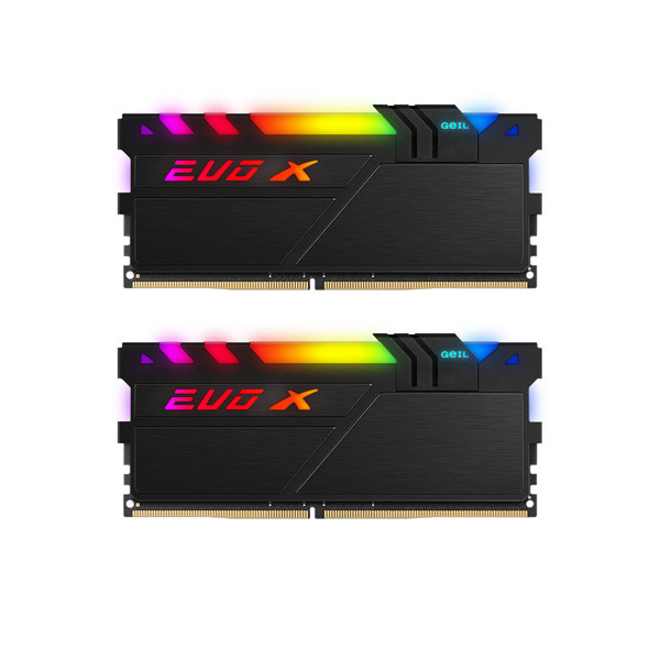 Geil EVO X II RGB DDR4 3200MHz CL16 Dual Channel Desktop RAM - 32GB
