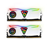 Geil Super Luce RGB DDR4 3200MHz CL16 Dual Channel Desktop RAM - 32GB-WHITE