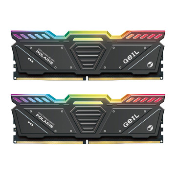 رم گیل دسکتاپ DDR5 دو کاناله 4800 مگاهرتز CL40 مدل POLARIS RGB ظرفیت 32 گیگابایت
