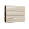 حافظه SSD اکسترنال سامسونگ محافظ دار Portable SSD T7 Shield ظرفیت 1 ترابایت بژ